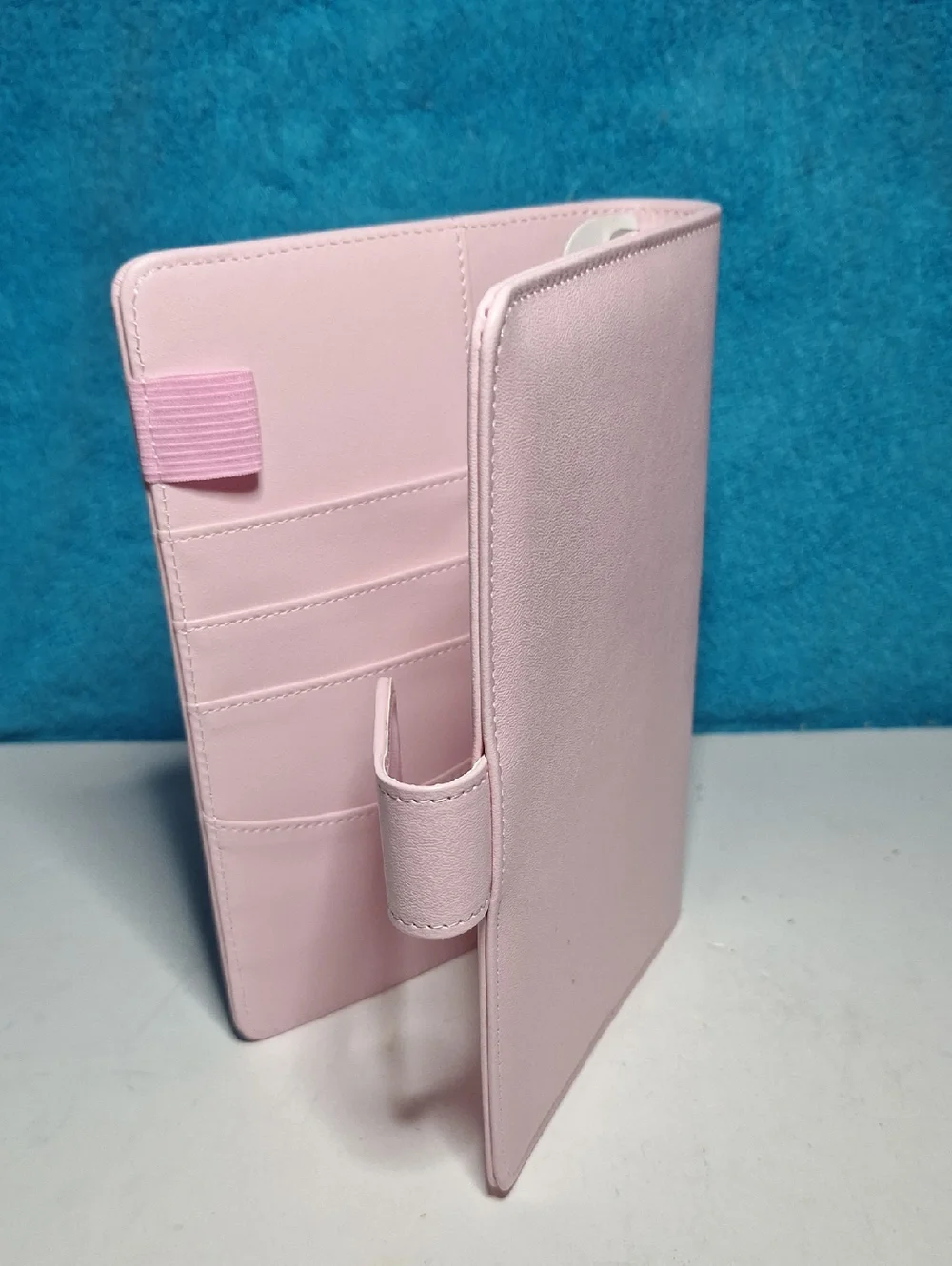 Light Pink A6 Binder Budget Financial Planner Journal with 6 Pockets Inserts NEW